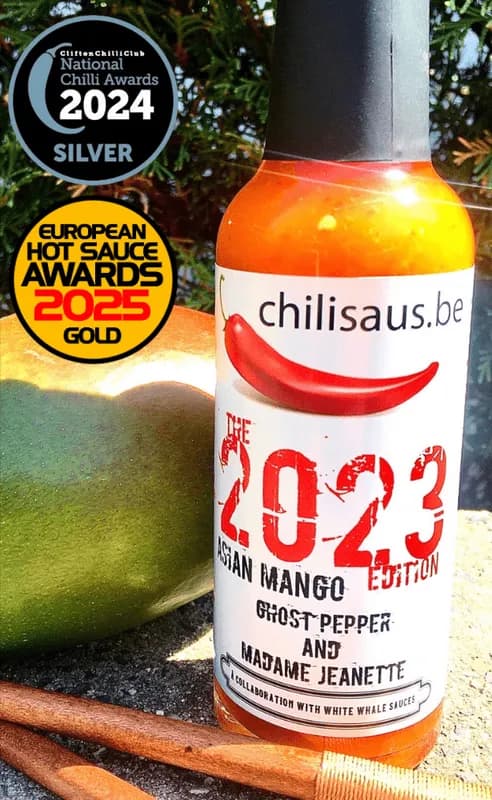 Chilisaus.be - The 2023 Edition - "ASIAN MANGO" (Heat Level 10)