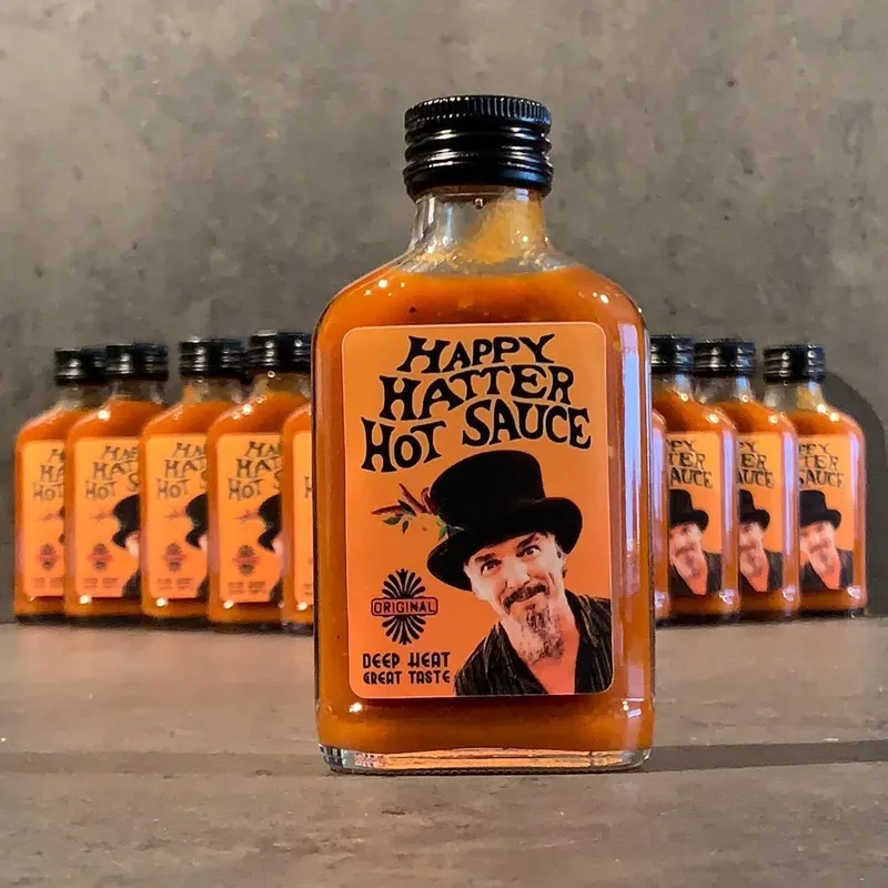 Happy Hatter Hot Sauce - ORIGINAL (Heat Level 6)