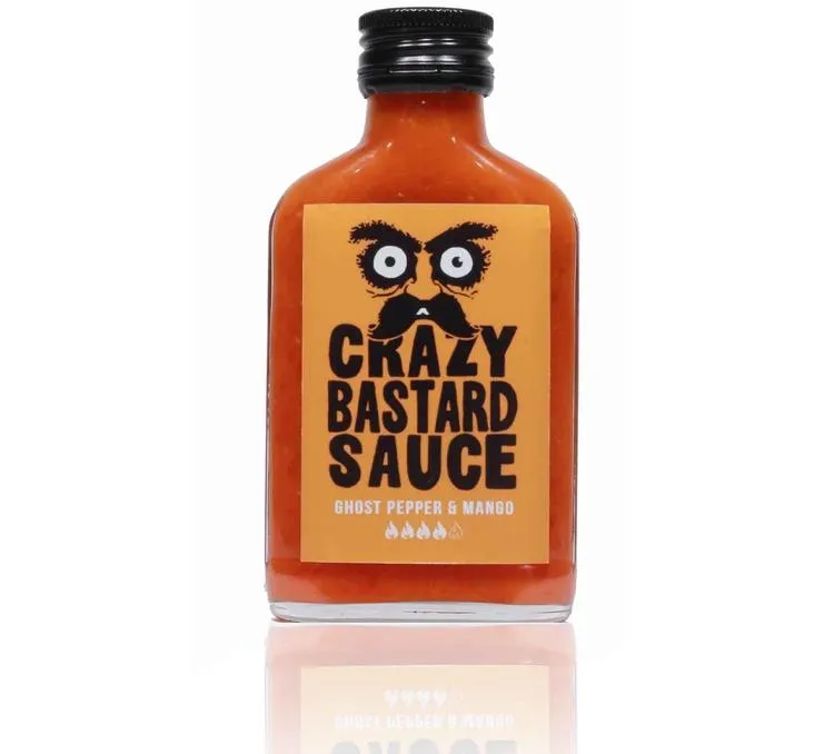 ORANGE - Ghost Pepper & Mango Hot Sauce (Heat Level 9 - 10)